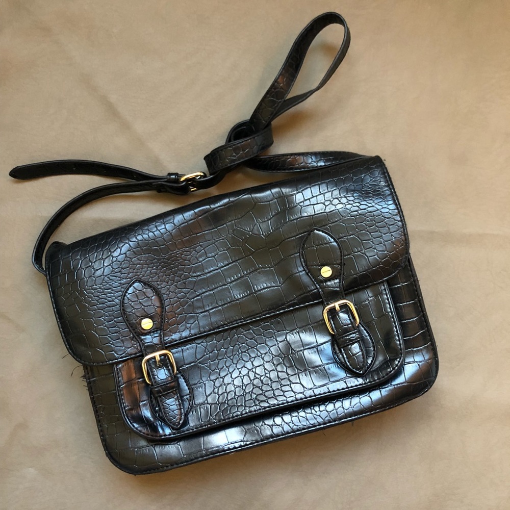 Forever 21 Black Satchel